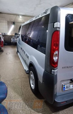 Erkul Бічні пороги алюмінієвого майданчика Allmond Grey для Opel Vivaro 2001-2014 - Зображення 5