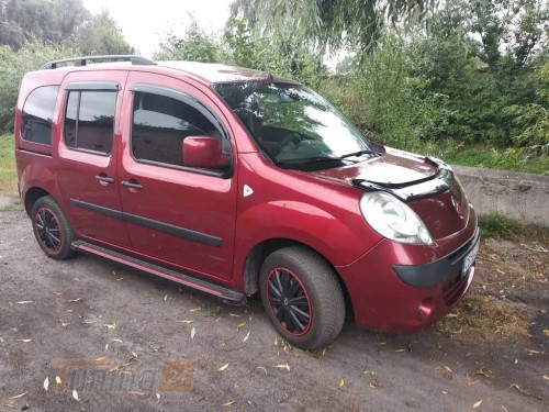 Erkul Бічні пороги майданчика з алюмінію Maya Red для Renault Kangoo 2008-2021 - Зображення 2