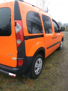 DD-T24 Накладки на арки для Renault Kangoo 2008-2012 з ABS-пластику 4шт Чорні - Зображення 3