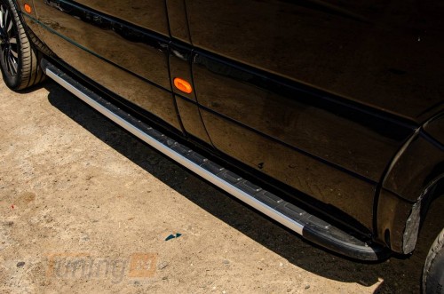 Erkul Боковые пороги площадки из алюминия Duru для Mercedes-benz Sprinter W906 2013-2018 - Картинка 2