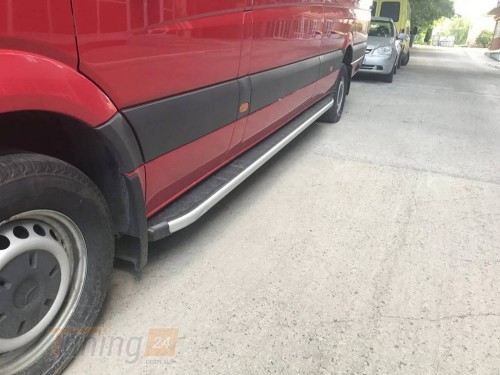 Erkul Боковые пороги площадки из алюминия Fullmond для Mercedes-benz Sprinter W906 2006-2013 - Картинка 3