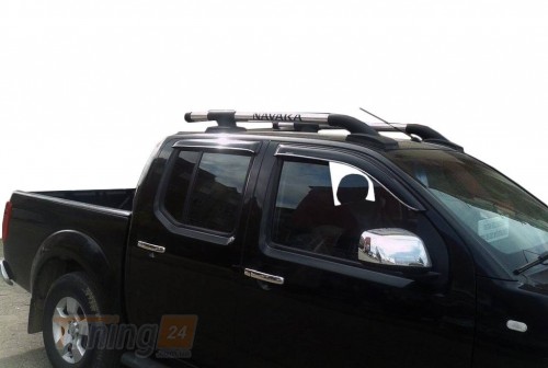 Erkul Рейлінги на дах Shark Хром з поперечками для Toyota Hilux 2006-2011 - Зображення 1