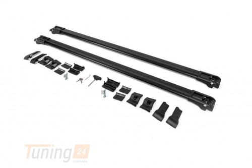 Erkul Перемички на рейлінг під ключ WingBar для Chevrolet Captiva 2013-2018 (чорні) - Зображення 2