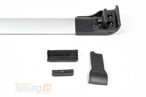 Erkul Перемычки на интегрированые рейлинги WingBar для Mitsubishi Outlander 3 2012-2014 (серые) - Картинка 5