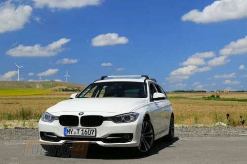 Erkul Перемычки на интегрированые рейлинги WingBar для BMW 5 серия F10/11/07 2010-2017 (серые) - Картинка 4