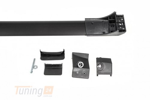 Erkul Перемычки на рейлинги без ключа Flybar для Ford Custom 2012+ (черные) - Картинка 3