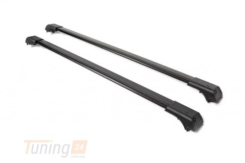 Erkul Перемички на рейлінги без ключа Flybar для Mazda CX-7 2006-2012 (чорні) - Зображення 1