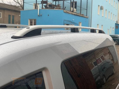 Erkul Рейлинги на крышу Skyport GREY для Volkswagen Caddy 4 2015-2020 (Стандартная база) - Картинка 1