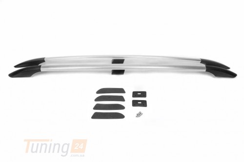 Digital Designs Рейлинги на крышу ХРОМ для Mercedes-benz Citan W415 2012+ (Стандартная база, Металлические ножки) - Картинка 1