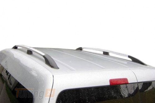 Digital Designs Рейлинги на крышу Хром для Volkswagen Caddy 3 2010-2015 (Стандартная база, Пластиковые ножки) - Картинка 4