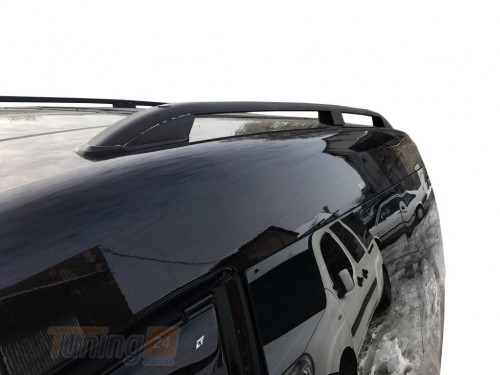 Erkul Рейлинги на крышу Skyport Black для Volkswagen Caddy 3 2004-2010 (Стандартная база) - Картинка 3