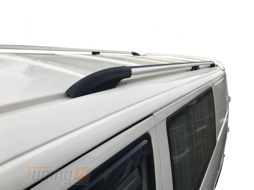 Digital Designs Рейлинги на крышу Хром DORA (метал. крепл.) для Volkswagen T4 Caravelle/Multivan 1990-2003 (Короткая база) - Картинка 3
