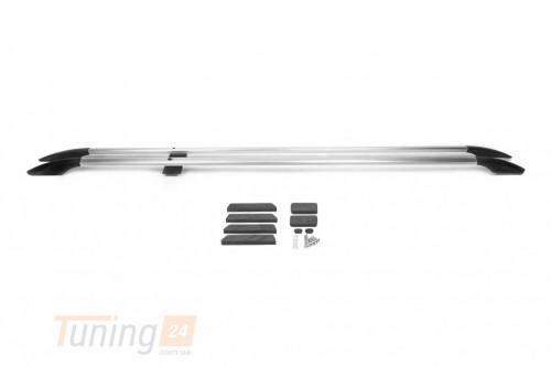 Digital Designs Рейлинги на крышу Хром для Volkswagen T6 2015+ (Короткая база, Металлические ножки) - Картинка 1