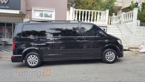 Erkul Рейлинги на крышу Skyport (черные) для Volkswagen T6 2015+ (Короткая база) - Картинка 2