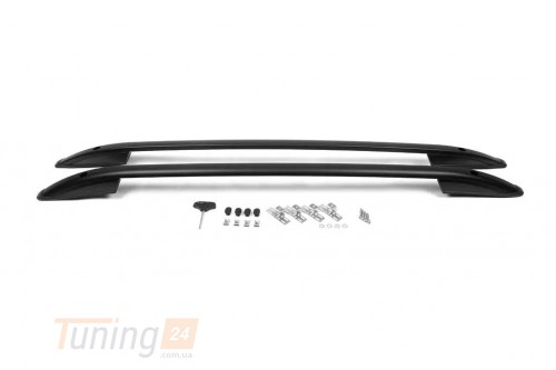 Erkul Рейлинги на крышу Skyport Black для Nissan Qashqai 2 2014-2021 - Картинка 1