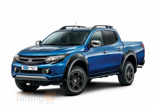 Omsa Рейлинги на крышу OmsaLine Sport черные для Mitsubishi L200 5 2018+ - Картинка 4