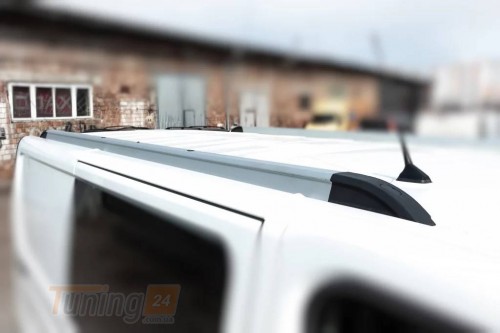 Erkul Интегрированные рейлинги на крышу (хром) для Renault Trafic 2014-2019 (короткая база) - Картинка 1