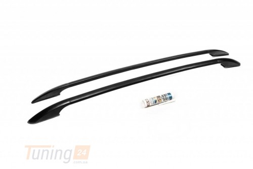 Omsa Рейлинги на крышу OmsaLine Solid (черные) для Volkswagen Golf 7 2012-2020 - Картинка 6