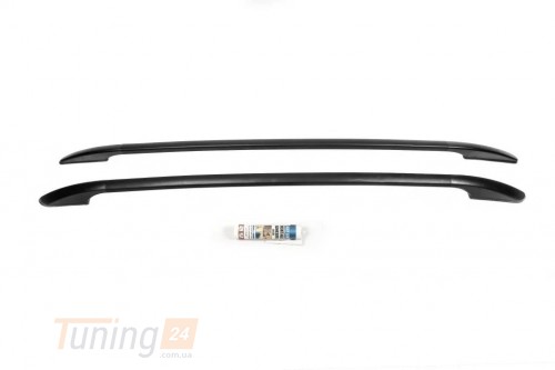 Omsa Рейлинги на крышу OmsaLine Solid (черные) для Isuzu D-Max 2002-2011 - Картинка 1