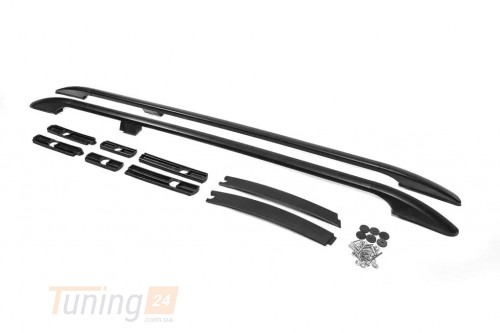 Omsa Рейлинги на крышу OmsaLine Solid (черные) для Ford Connect 2014-2021 ( короткая база) - Картинка 2