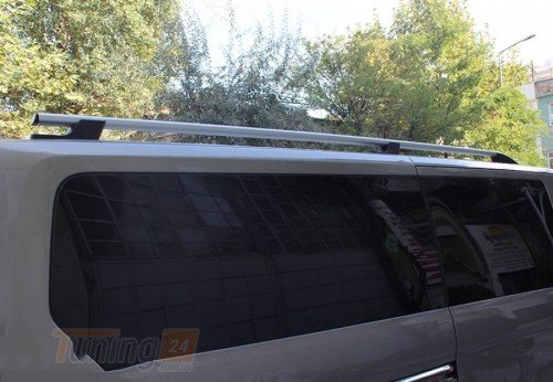 Omsa Рейлинги на крышу OmsaLine Sport (серые) для Ford Transit 2014+ (короткая база) - Картинка 1