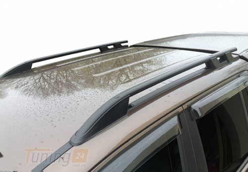 Omsa Рейлинги на крышу OmsaLine Sport (черные) для Volkswagen Amarok 2016-2021 - Картинка 1