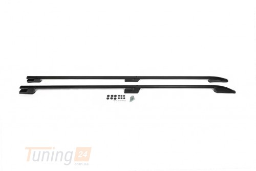 Omsa Рейлинги на крышу OmsaLine Sport (черные) для Ford Custom 2012+ (короткая база) - Картинка 2