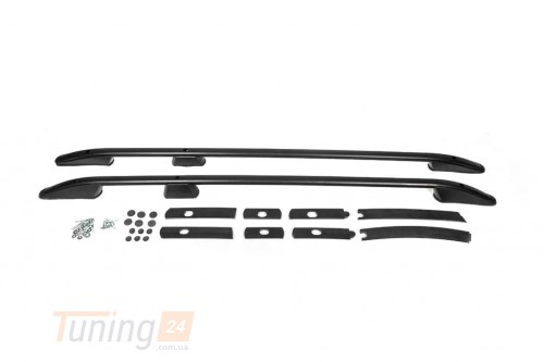Omsa Рейлинги на крышу OmsaLine Elegance (черные) для Ford Connect 2014-2021 (короткая база) - Картинка 2