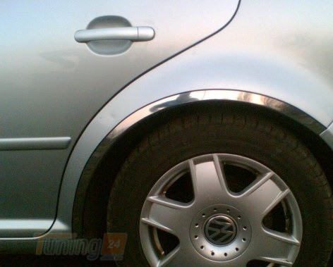 Max chrome Хром накладки на арки для Volkswagen Bora 1998-2004 из нержавейки 4шт - Картинка 1