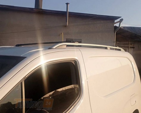 Erkul Рейлинги на крышу Skyport серые для Peugeot Partner (Rifter) 2018+ (Короткая база) - Картинка 1