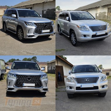 DD-T24 Комплект міні-рестайлінгу TRD Sport (бампер, фари) на Lexus LX 570 2007-2012 - Зображення 1