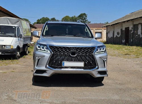 DD-T24 Комплект міні-рестайлінгу TRD Sport (бампер, фари) на Lexus LX 570 2007-2012 - Зображення 3