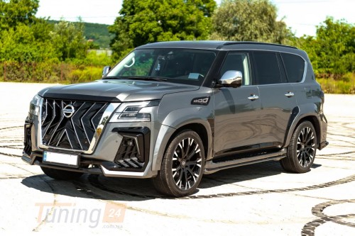 DD-T24 Комплект обвесов (Black Hawk Edition 2020+) на Nissan Patrol Y62 2021+ - Картинка 1