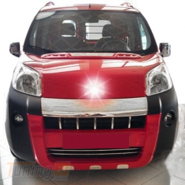 DD-T24 Передняя губа Emotion (под покраску) на Fiat Qubo 2008+ - Картинка 4