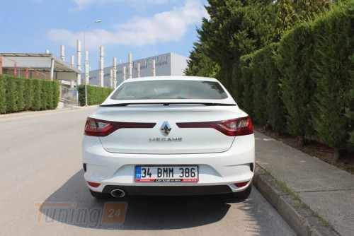 DD-T24 Спойлер Meliset (под покраску) на Renault Megane IV 4 2015-2022 - Картинка 4