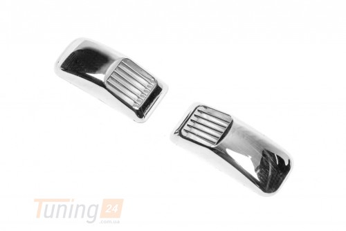 Carmos Хром решетка на повторители поворота для Ford Edge 2010-2014 из ABS-пластика Прямоугольник 2шт - Картинка 2