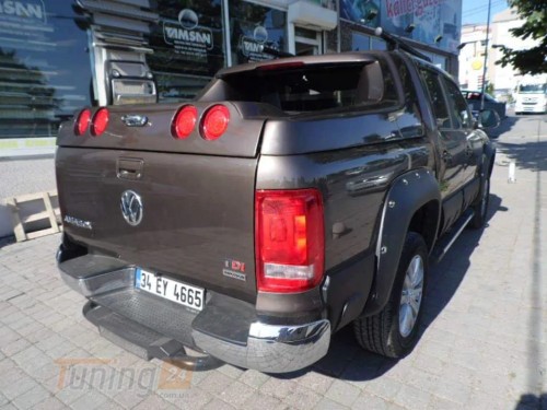 DD-T24 Расширители колесных арок (стекловолокно, под покраску, 19см) на Volkswagen Amarok 2016-2021 - Картинка 3