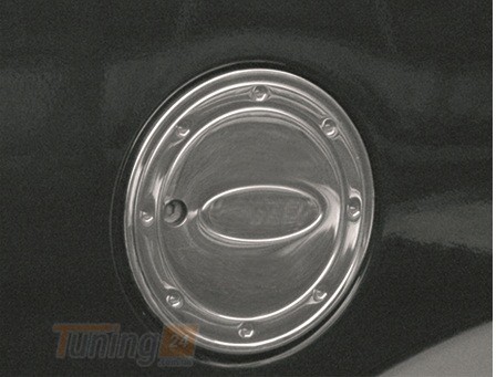 Carmos Хром накладка на лючок бензобака для Ford Connect 2002-2006 нерж - Картинка 3