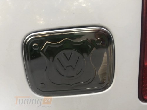 Carmos Хром накладка на лючок бензобака для Volkswagen Caddy 2004-2010 нерж - Картинка 3
