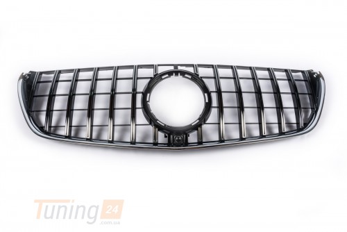 DD-T24 Передняя решетка GT Chrome на Mercedes Vito W447 2014-2019 - Картинка 1