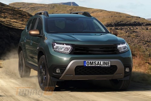 DD-T24 Передняя решетка (черная) на Dacia Duster 2018+ - Картинка 5