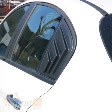 DD-T24 Накладки на задние окна EuroCap (2 шт, ABS) на Fiat Tipo 2016+ - Картинка 2