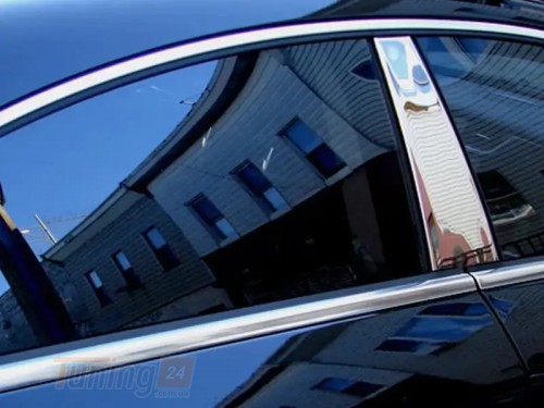 Libao Хром молдинги полной окантовки стекол для BMW X6 F16 2014-2019 пластик 18шт - Картинка 1