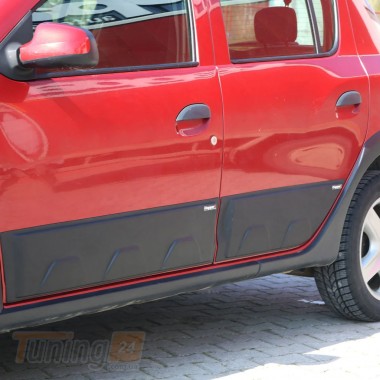 DD-T24 Молдинги (4 шт, ABS) для Dacia Sandero 2012-2020 - Картинка 4