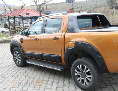 DD-T24 Молдинги двери EuroCap (4 шт, ABS) для Ford Ranger 2015-2019 - Картинка 2