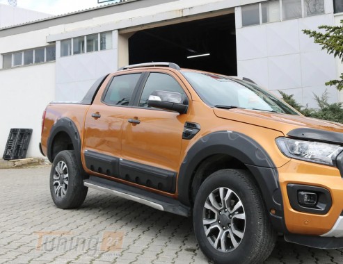 DD-T24 Молдинги двери EuroCap (4 шт, ABS) для Ford Ranger 2015-2019 - Картинка 5