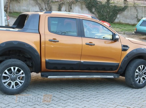 DD-T24 Молдинги двери EuroCap (4 шт, ABS) для Ford Ranger 2019-2022 - Картинка 3