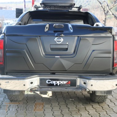 DD-T24 Накладка на крышку багажника (ABS) на Nissan Navara D40 2005-2010 - Картинка 1