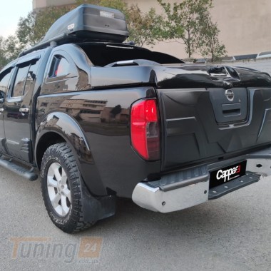 DD-T24 Накладка на крышку багажника (ABS) на Nissan Navara D40 2005-2010 - Картинка 3