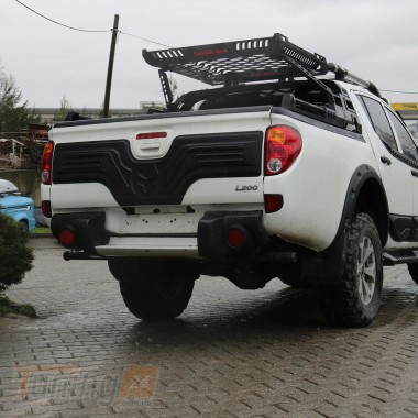 DD-T24 Пластиковая накладка на крышку багажника на Mitsubishi L200 4 2006-2012 - Картинка 2